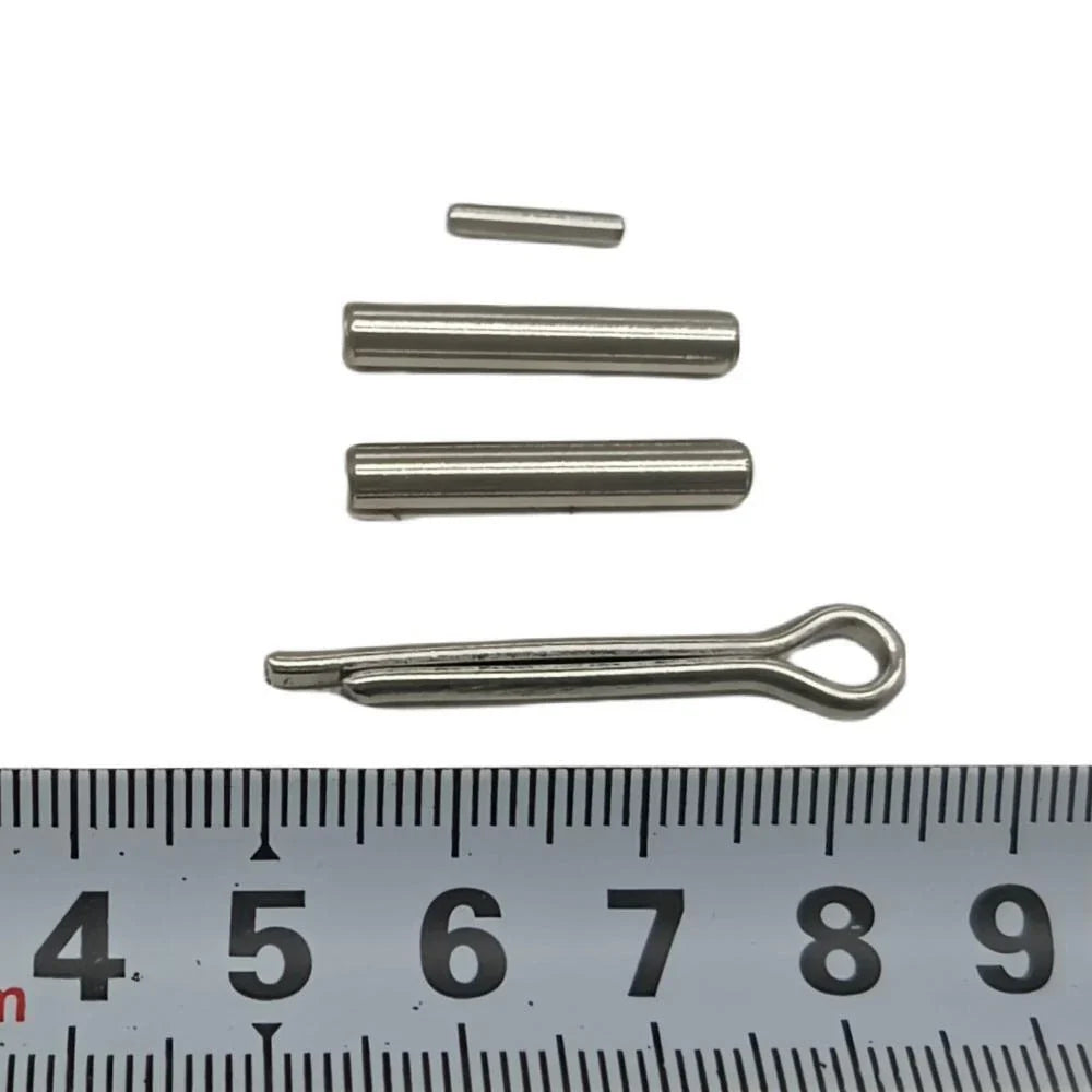 Propeller Shear Pin & Cotter Pin for Tohatsu Nissan 2HP 2.5HP 3.5HP (1990–2023)