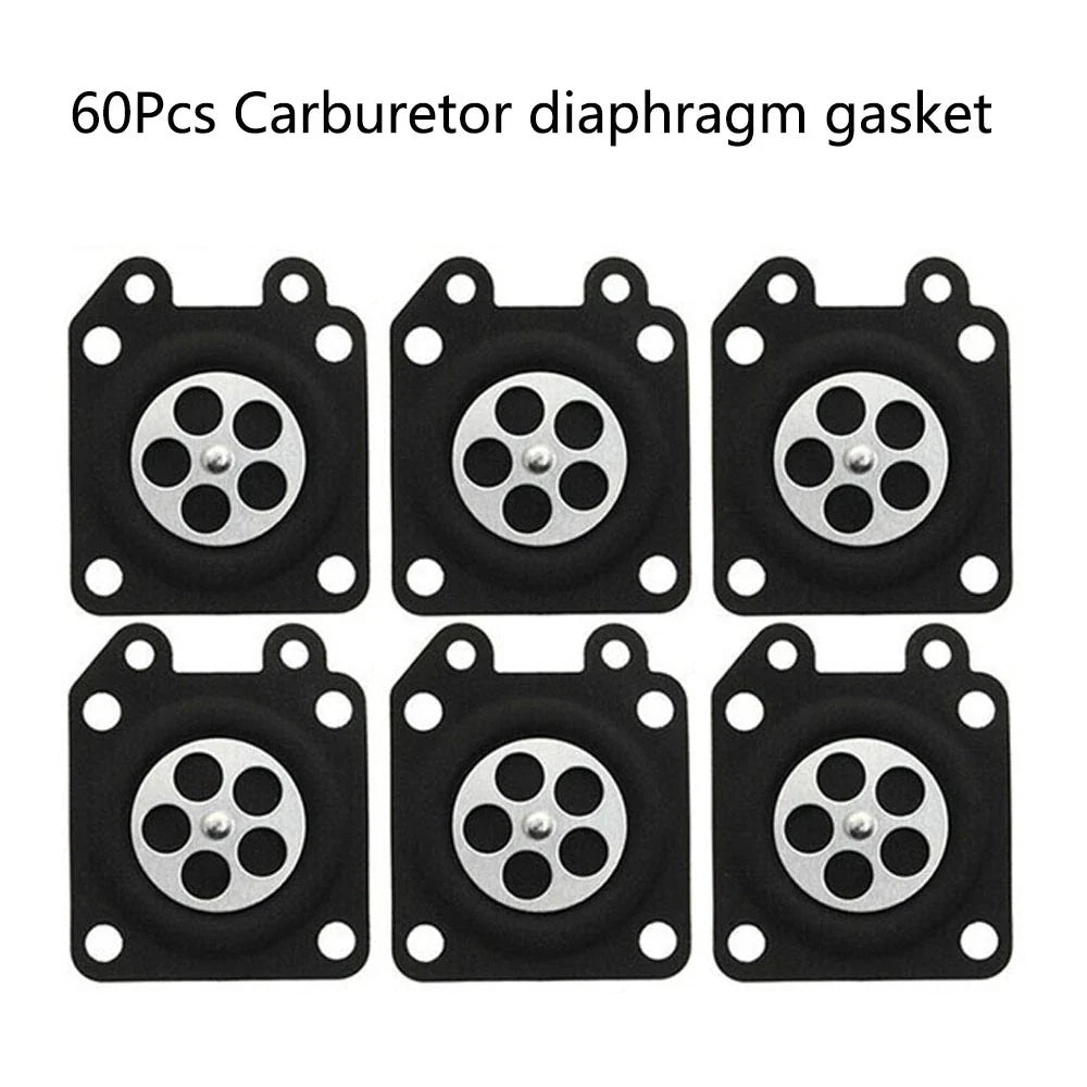 60Pcs Metering Diaphragm for Carburetor (95-526, 95-526-9, 95-526-9-8)