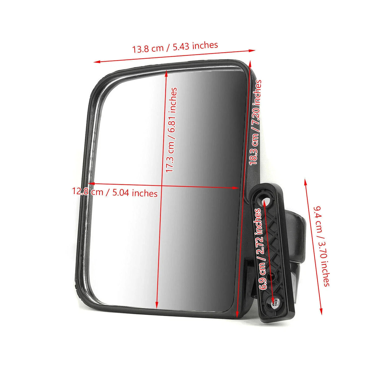 Side Mirrors for Club Car, EZ-GO, Yamaha T9