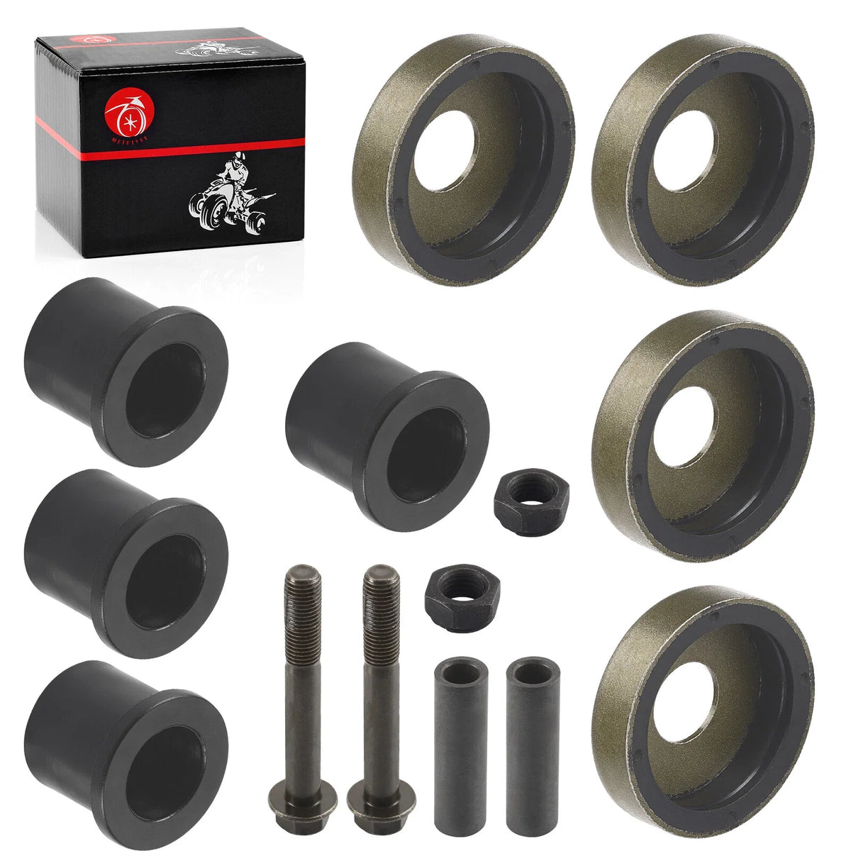 Front A-Arm Bushing Kit for Polaris RZR 170 (2009–2021) 0451762 0453683 0451763