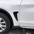 Gloss Black Side Wing Air Flow Fender Intake Vent Cover for BMW X5 (2014–2018)