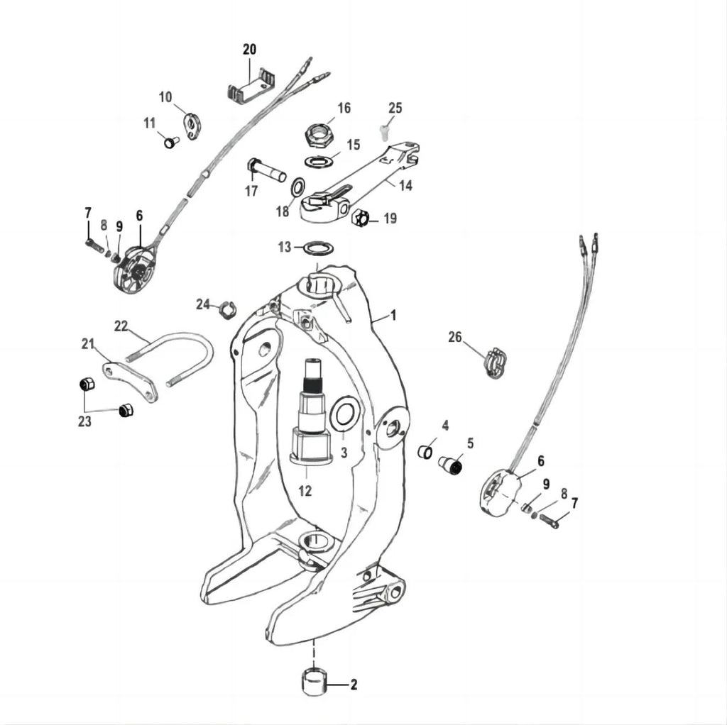 Trim Sender Switch for Mercruiser MC-1 R/MR Alpha One Bravo (1973–2023)