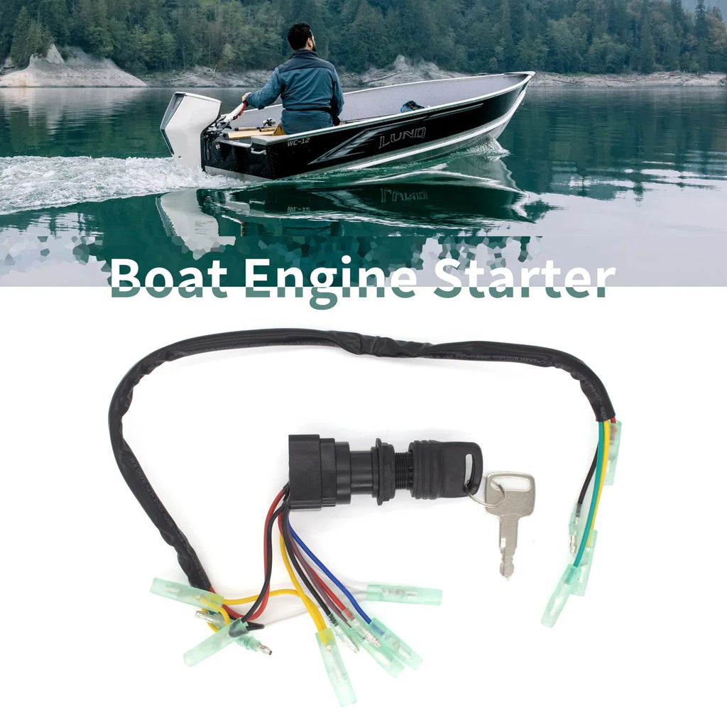 Boat Main Switch Ignition Key for Yamaha 225 250 HP Outboard (703 82510)