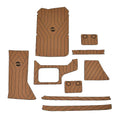 Malibu Boat Non-Skid Mats 4744148 - 22 MXZ Mocha - Black 2017 (kit)