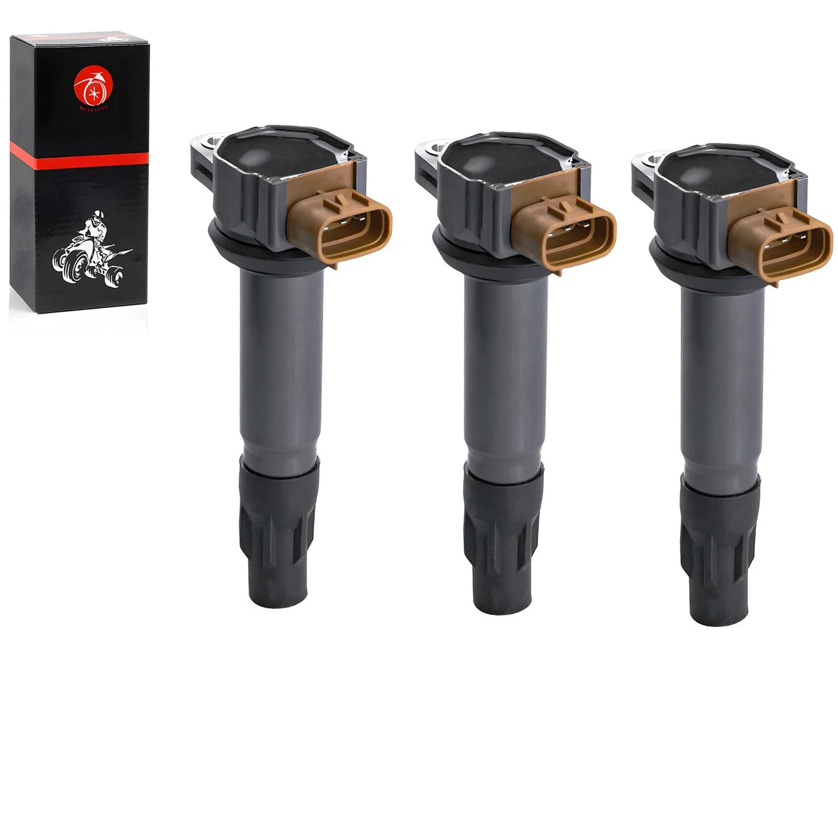 3 Ignition Coils for Sea-Doo 420666140 Spark 2up 3up 900 ACE H.O. (2014–2021)