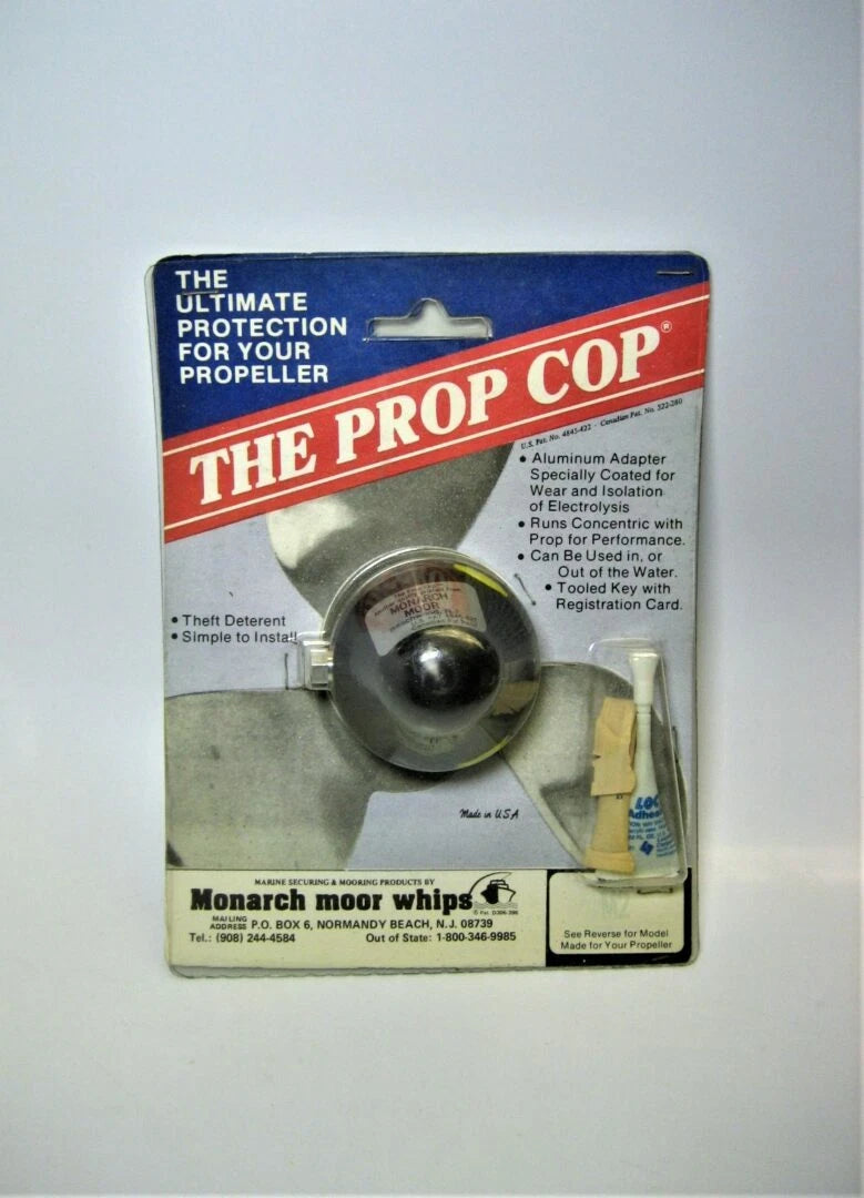 Monarch Moor Whips M2 Mercury MerCruiser the Prop Cop Anti-Theft Lock