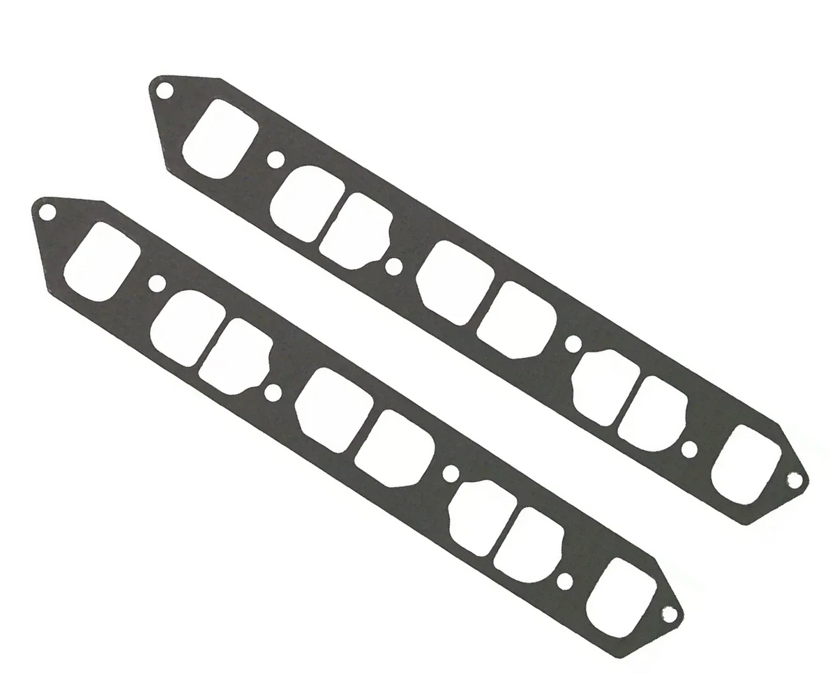 2Pcs Exhaust Manifold Gasket for Mercruiser 4 Cyl 2.5L 3.0L (27-96429, 9-61419)