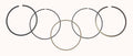 Piston Ring Set for Kawasaki Prairie 360 (1998–2002) 51-253