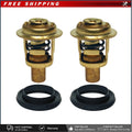 2 Pcs Thermostat for Johnson Evinrude 18HP 20HP 25HP 28HP 30HP 35HP 40HP 45HP