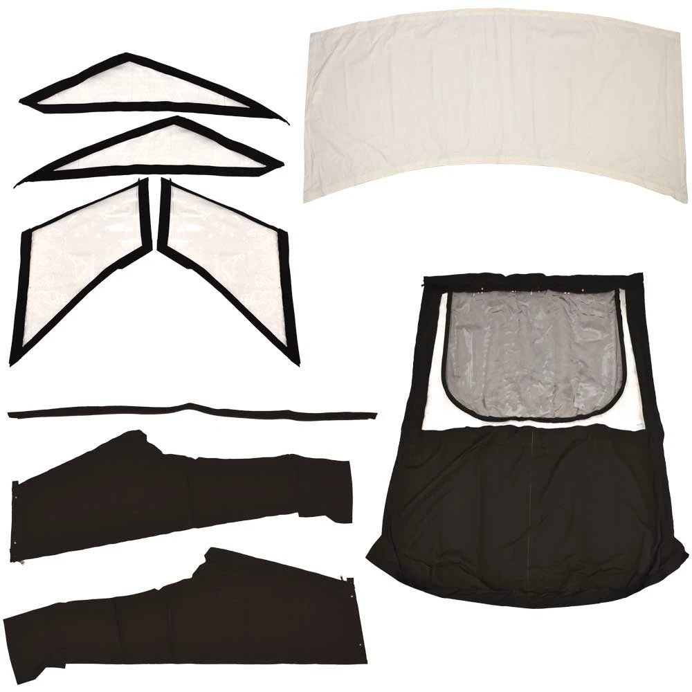 Cobalt Boat Curtain Set 602826 - 2020 A40 Black (set of 9)