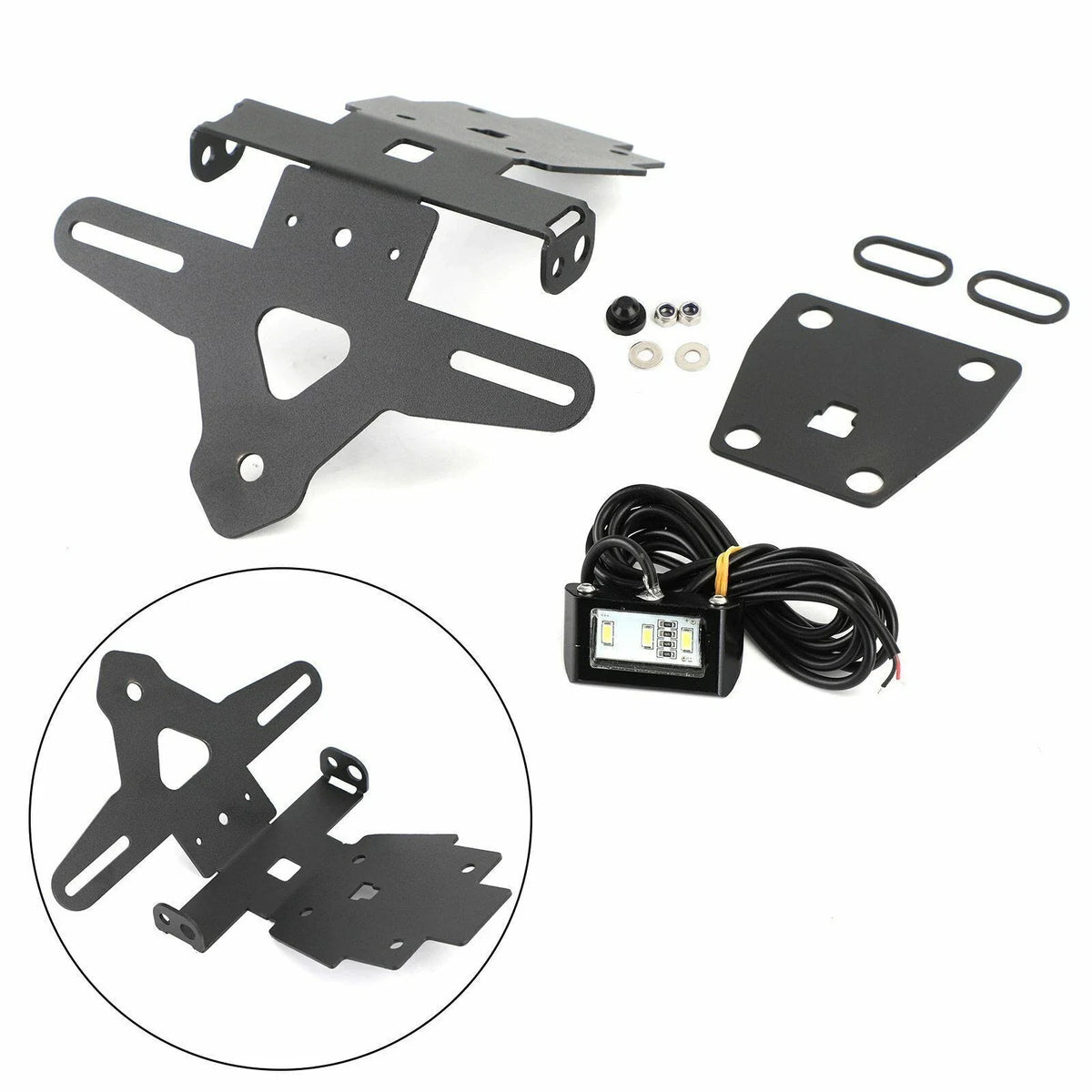 License Plate Holder Frame Bracket for Suzuki GSX-S750 GSX-S1000F (2017–2020) T9