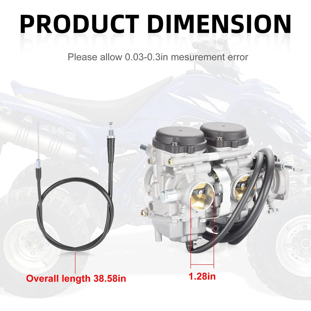 Carburetor for Yamaha Raptor 660R YFM660R (2001–2005) 5LP-14900-00-00
