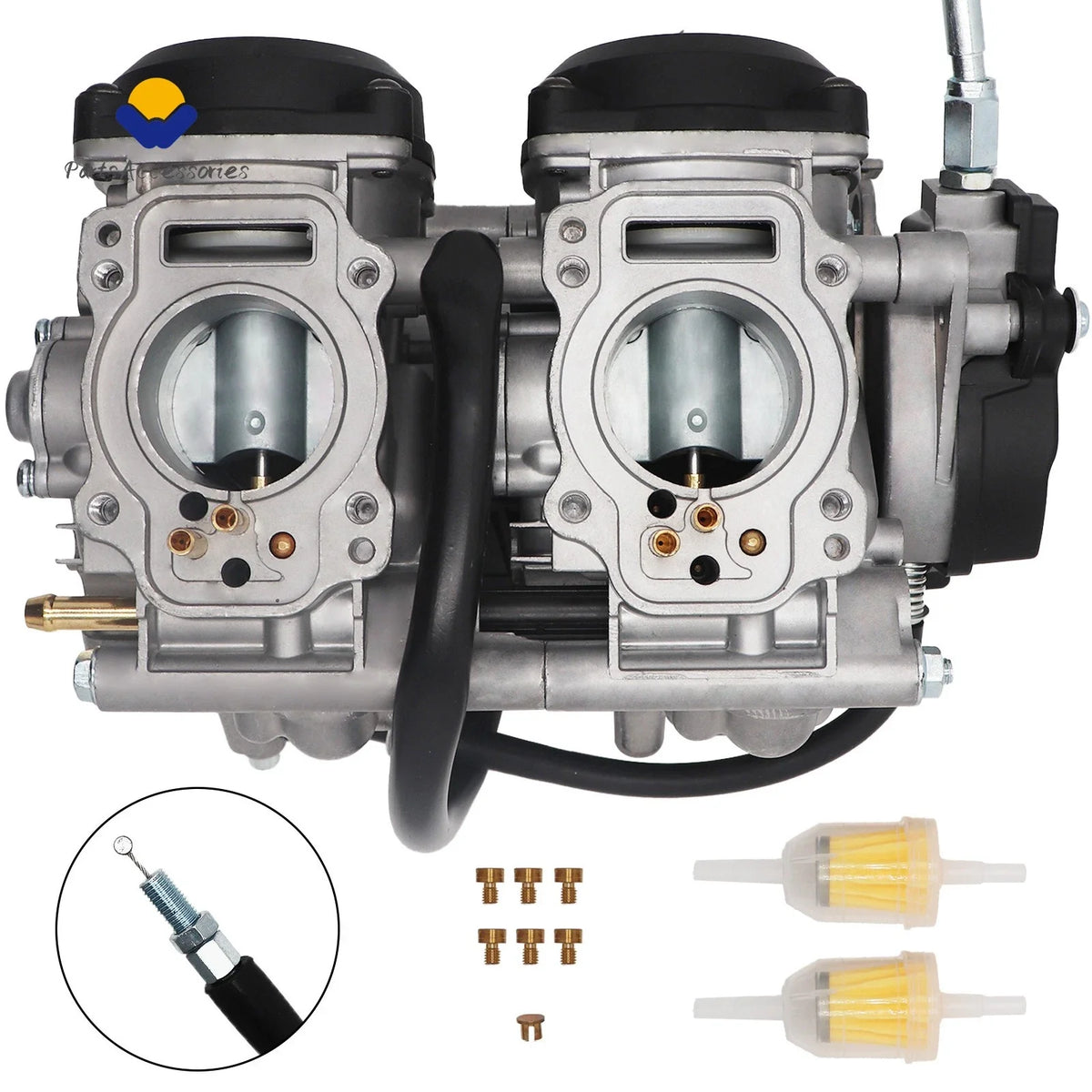 Carburetor & Throttle Cable for Kawasaki Brute Force 650 (2006–2013)