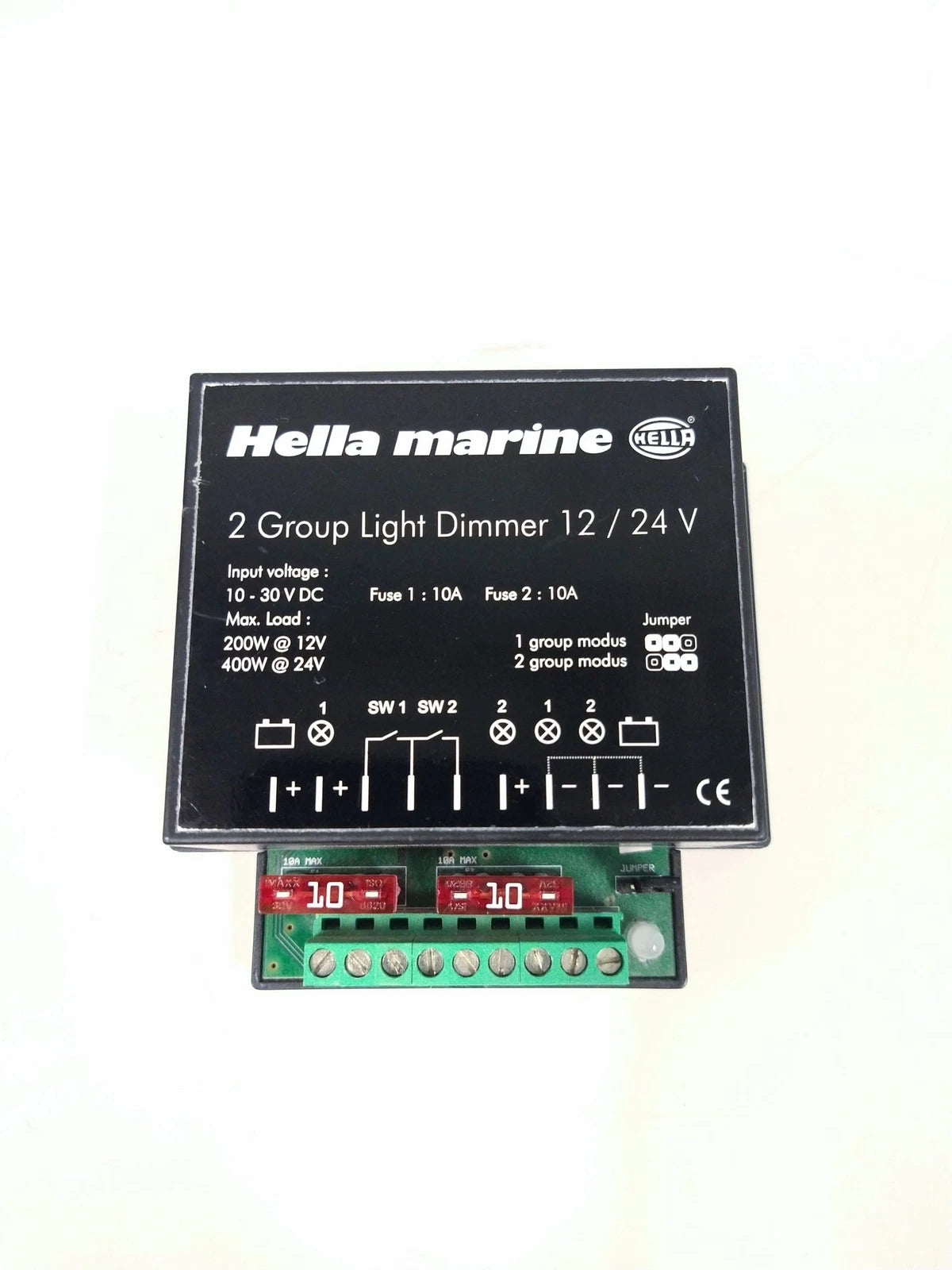 Hella Marine H2406, 2 Group Light Dimmer 12 - 24V