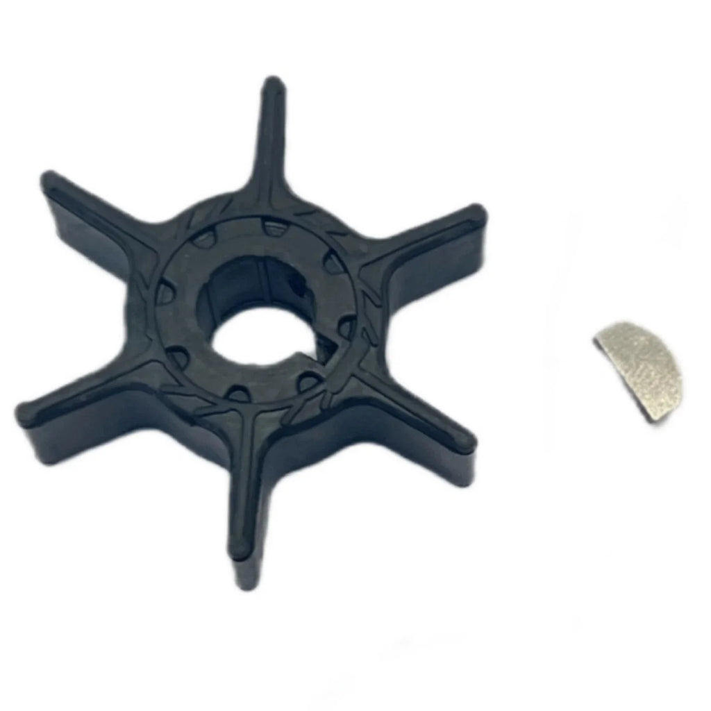Water Pump Impeller w/ Key for Yamaha 4-Stroke 6-9.9 HP Outboard (68T-44352-00)