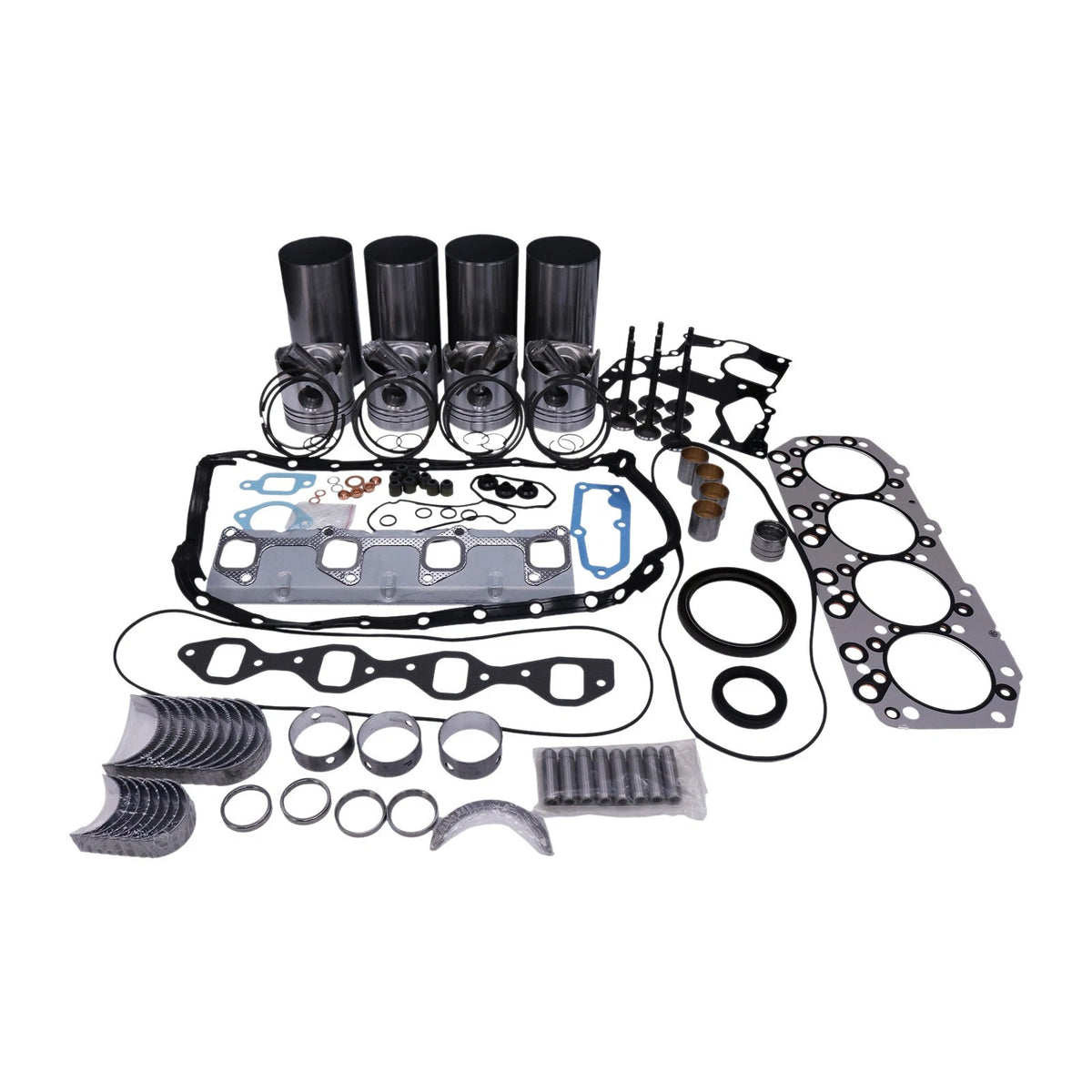 Overhaul Rebuild Kit for Isuzu 4JB1 4JB1T Kobelco SK60 70SR 80MSR Bobcat 843 853