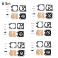 Set of 6 Carburetor Repair Rebuild Kits for Stihl 021 023 MS210 MS230 Walbro K11-WAT