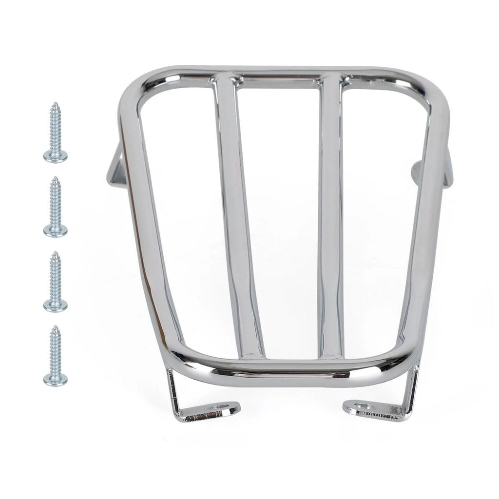 Chrome Floor Board Rack Carrier for Vespa 125 200 250 300 GTS GTV GT GTL (T9)
