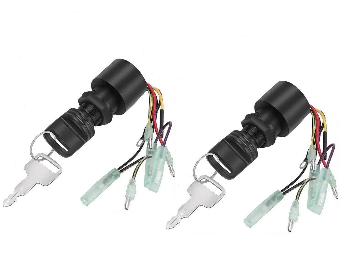2X Remote Control Box Key Ignition Switch for Mercury Mariner (1980–2006) 87-17009A5