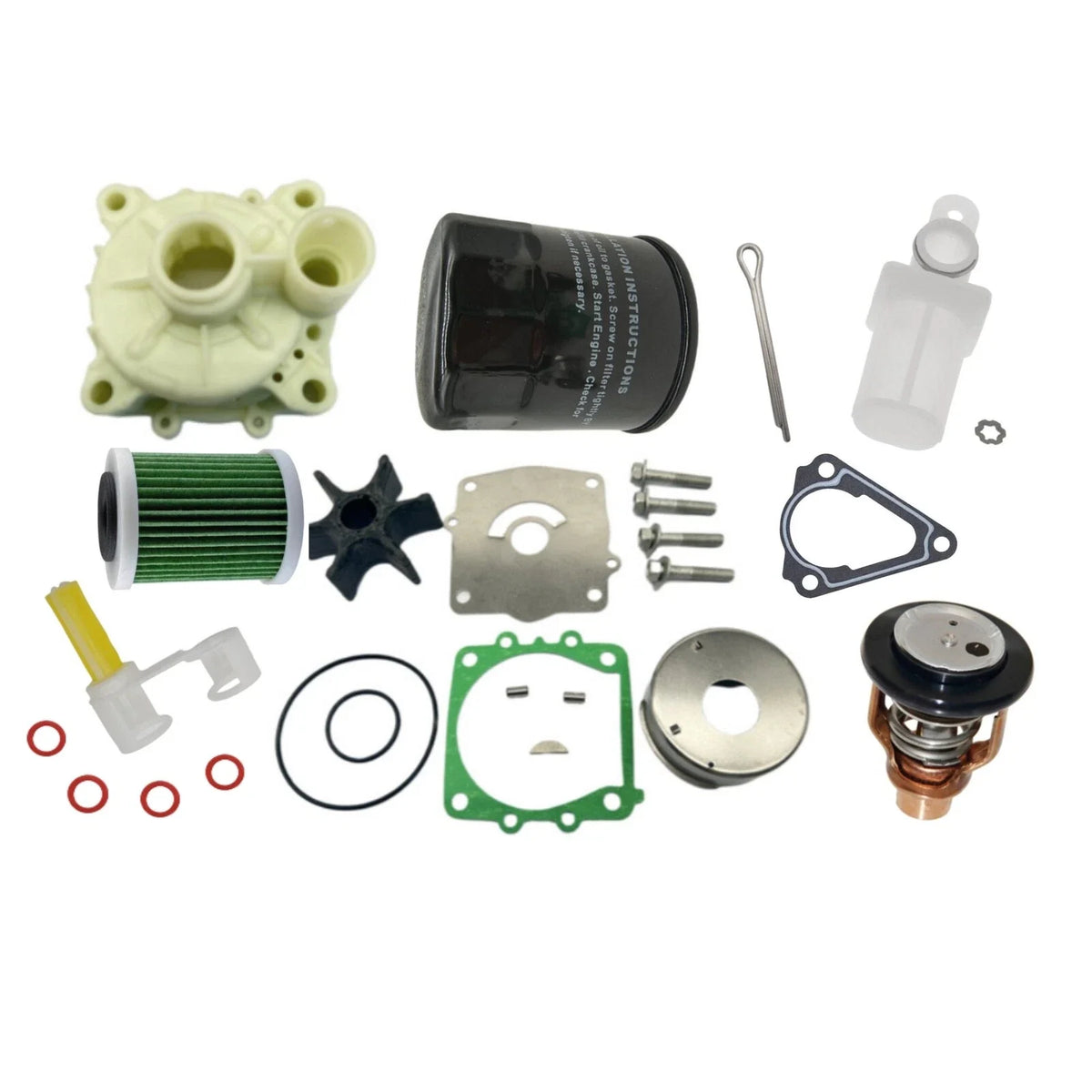 Outboard Maintenance Repair Kit for Yamaha F150G F175A F175C F200F F200G (6DA-12411)