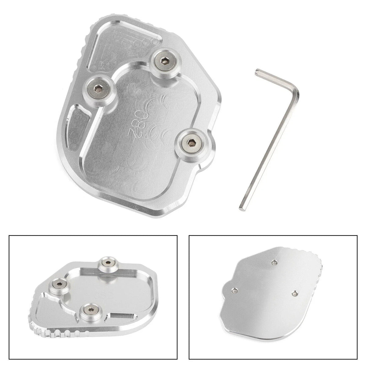 Kickstand Sidestand Enlarged Plate Pad for BMW C400X C400GT (2019–2021)