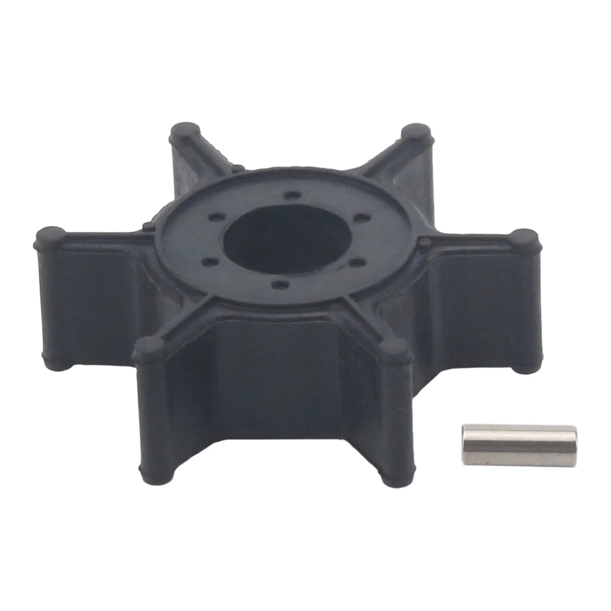 Water Pump Impeller & Pin for Yamaha Outboard (6E0-44352-03, 93604-18080-00)