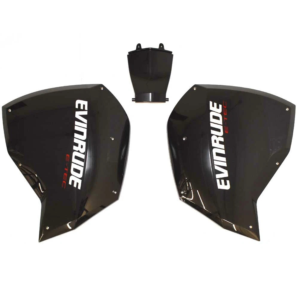 Evinrude Boat Outboard Cowlings - E-TEC 175 HP 2.7L Deep Black (kit)