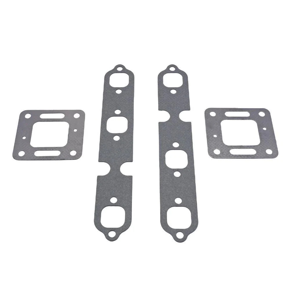 Exhaust Gasket Manifold Kit with Elbow Gasket for Mercruiser 4.3L V6 (27-41813)