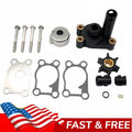 Water Pump Kit with Housing for Johnson Evinrude 4 4.5 5 6 8 HP Outboard 396644