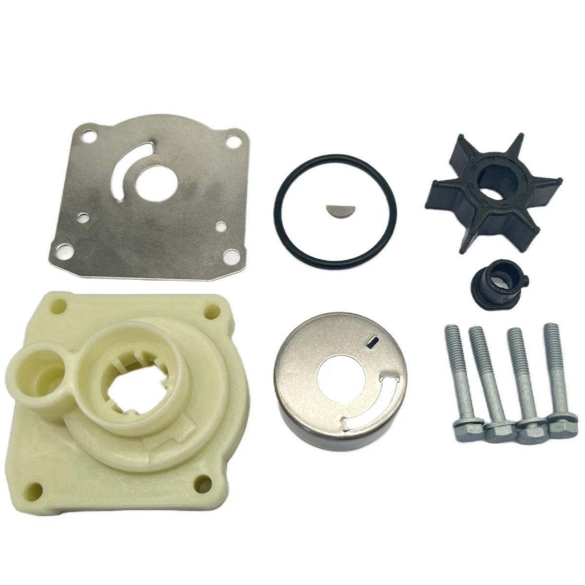 Water Pump Impeller Repair Kit for Yamaha Outboard (25HP, 61N-W0078-11-00)