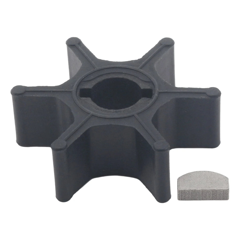 Water Pump Impeller & Key for Suzuki 2-9 HP 2-Stroke Outboard (All Years)