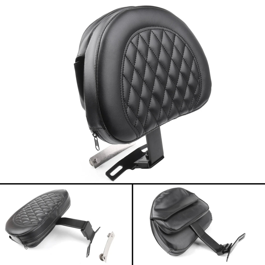 Driver Backrest Pad for Harley-Davidson FLSTF Heritage Softail (2007–2017)