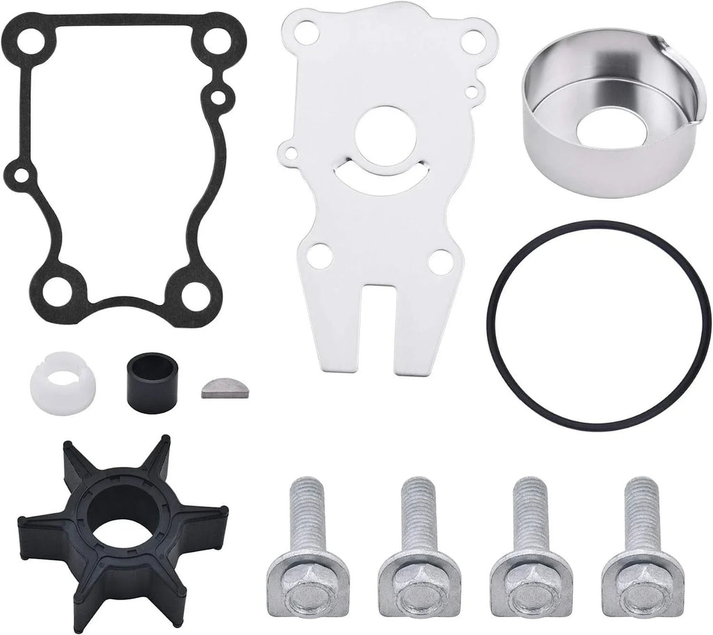 Water Pump Impeller Kit for Yamaha 4-Str F 40 50 60 HP Outboard (63D-W0078-00)