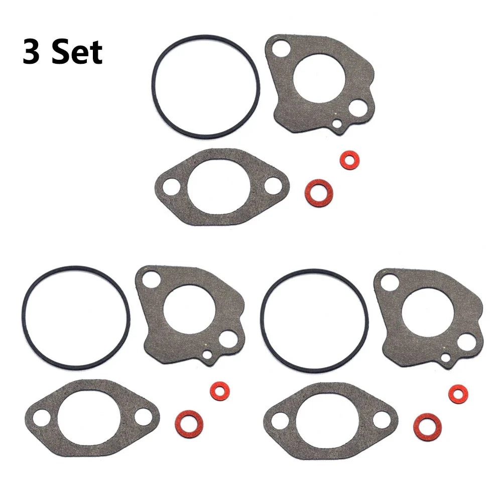 Set of 3 Carburetor Gasket Repair Parts for Subaru Robin EX13 EX130 EX17 EX30