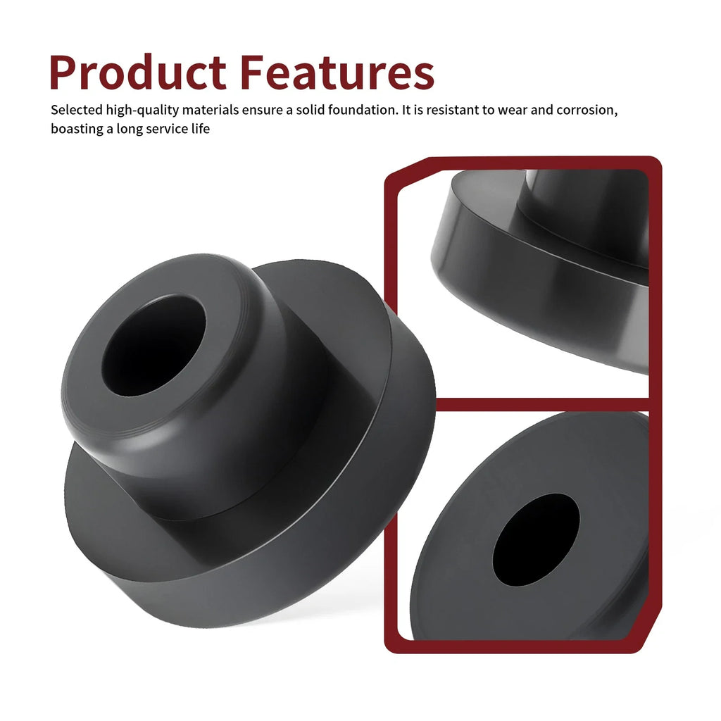 Set of 2 Lower Radiator Mount Bushings for Polaris 550 Indy (2014–2025)