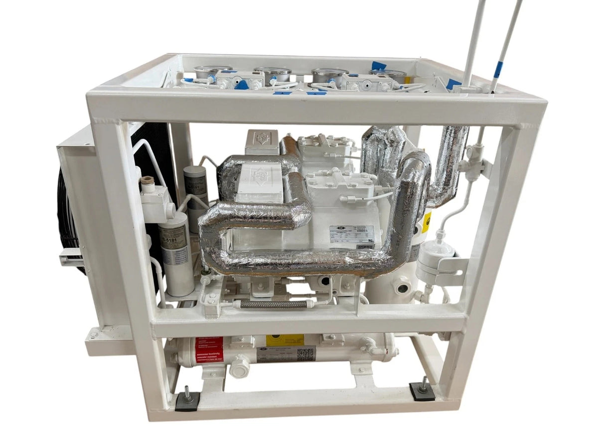 Bitzer ECOLINE Compressors - Refrigeration Assembly with Condensers, 2GES-2Y-2DU