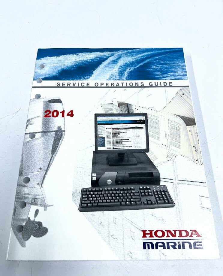Honda Marine OTR53394-J, Service Operations Guide, 2014