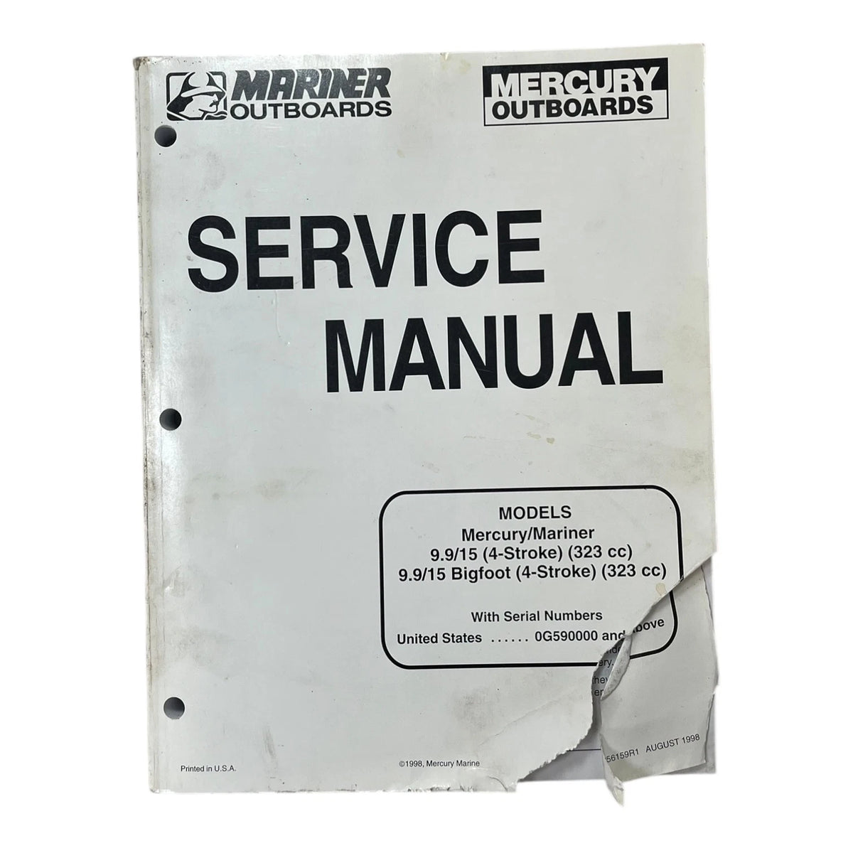 Mercury/Marine R 90-856159R1, Service Manual