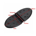 2 Pair Exhaust Flappers Water Shutters for Mercruiser (1998–Present) 807166A1