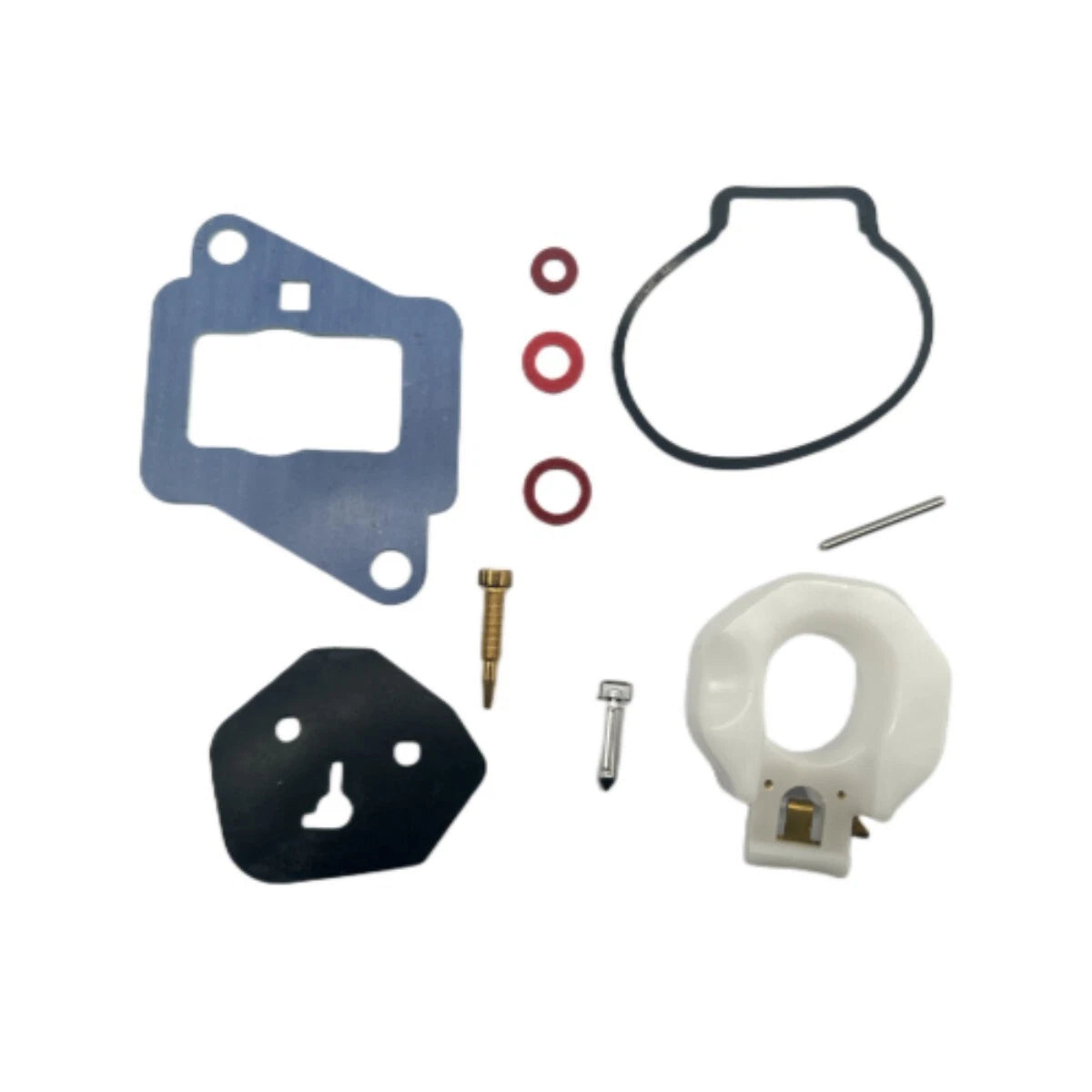 For YAMAHA Outboard 9.9, 15 HP Carburetor Repair Kit 6E7-W0093-01, 6E7-W0093-04