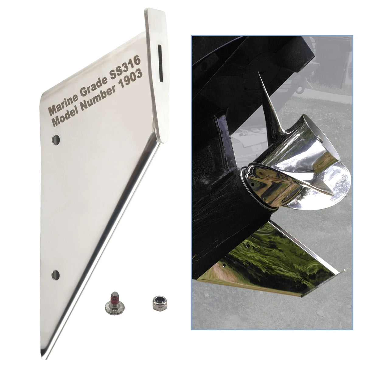 Skeg Guard Safe-Skeg Protector 27341 for Mercury 40 60 HP (2003–2023)