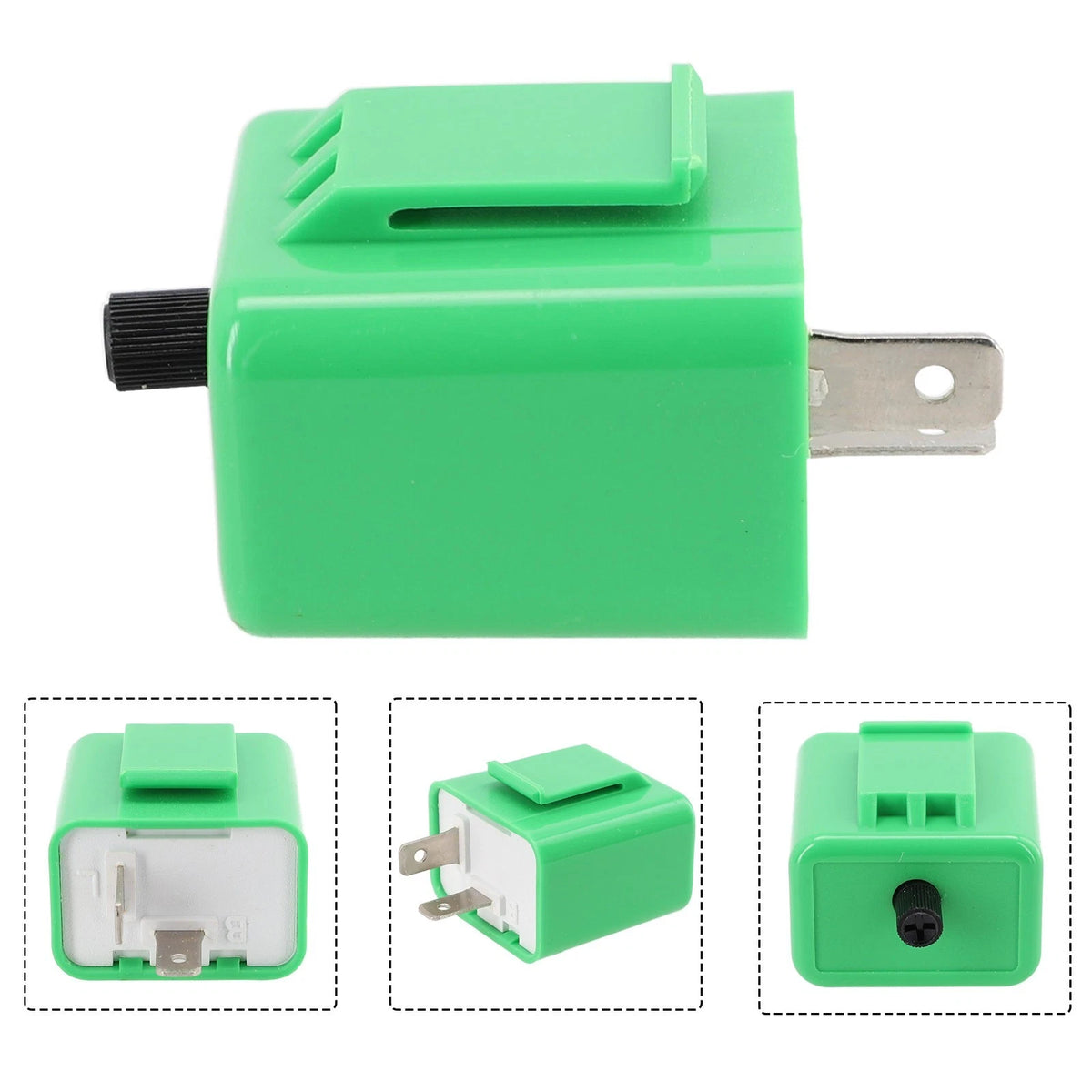 Adjustable Speed LED Flasher Relay for Motorcycle Turn Signals High Performance