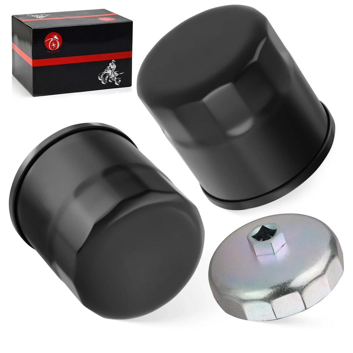 Oil Filter & Wrench Tool for Yamaha Viking 700 YXC700 YXM700 (2014–2024)
