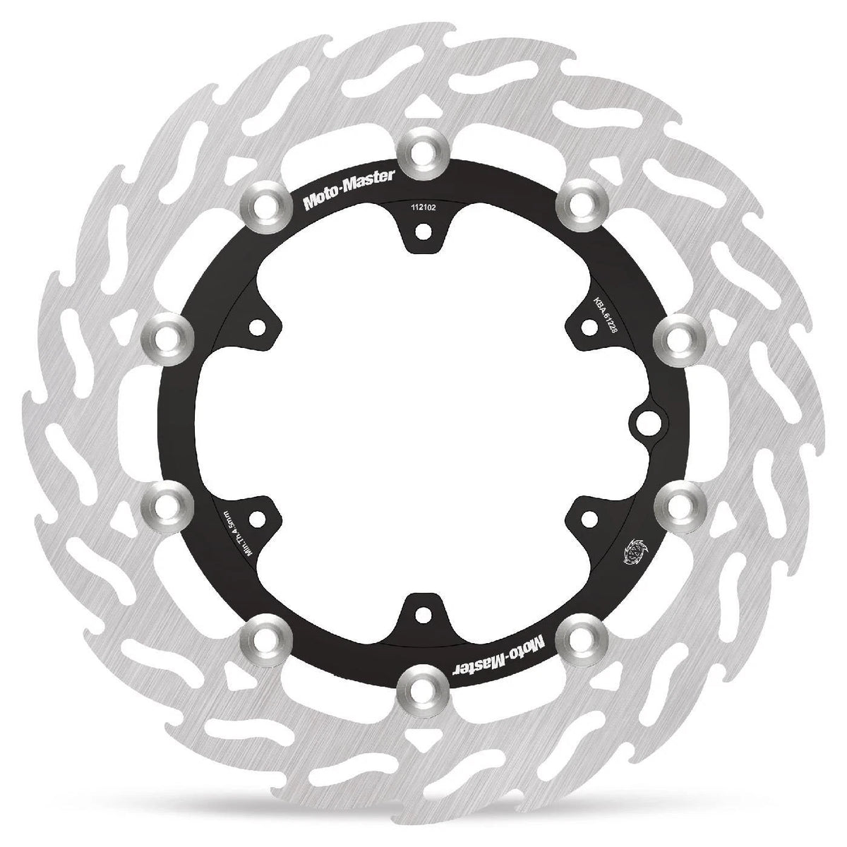 Moto Master Front Floating Brake Disc Flame for Husqvarna 701 Enduro 2016-2025