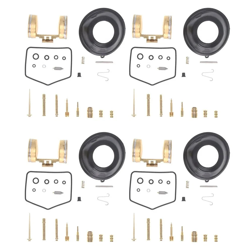 Set of 4 Carburetor Diaphragm Float Parts for Honda CB350 CL350 (1968–1973)
