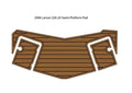 Swim Platform Step Pad for Larson 228 LXI (2006) - EVA Foam Teak Deck Mat