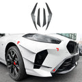 Set of 4 Front Bumper Trim Canards for BMW 1-Series 2-Series (F70 F74)