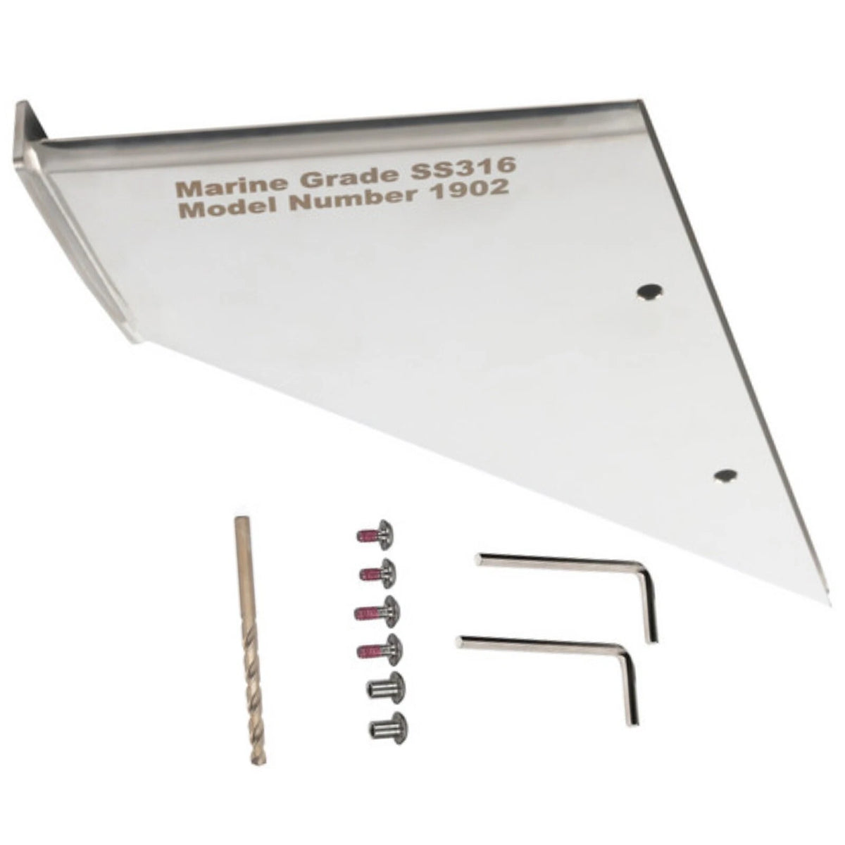 27151 Marine Stainless Steel Skeg Guard Protector for Yamaha Mercury Suzuki