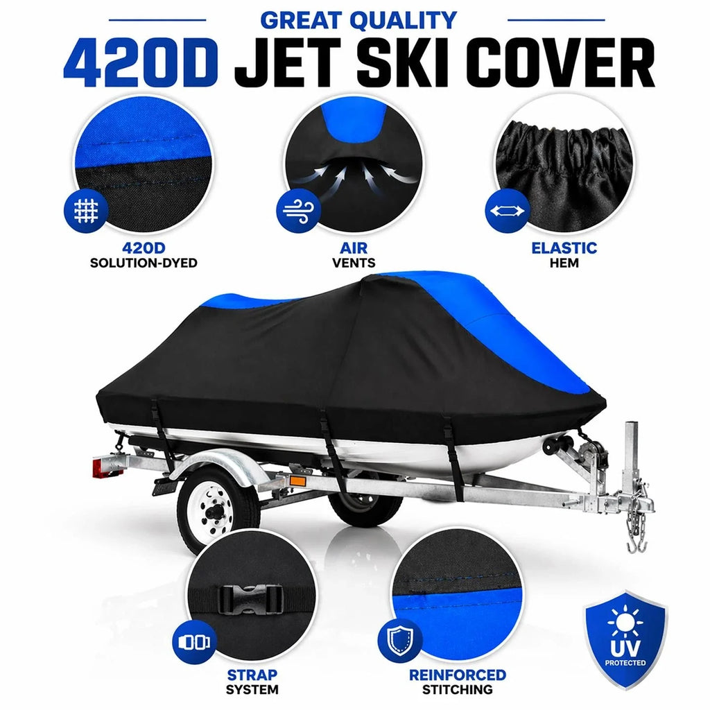Jet Ski Cover for SeaDoo RXP 215 155 (2008–2010) 420D