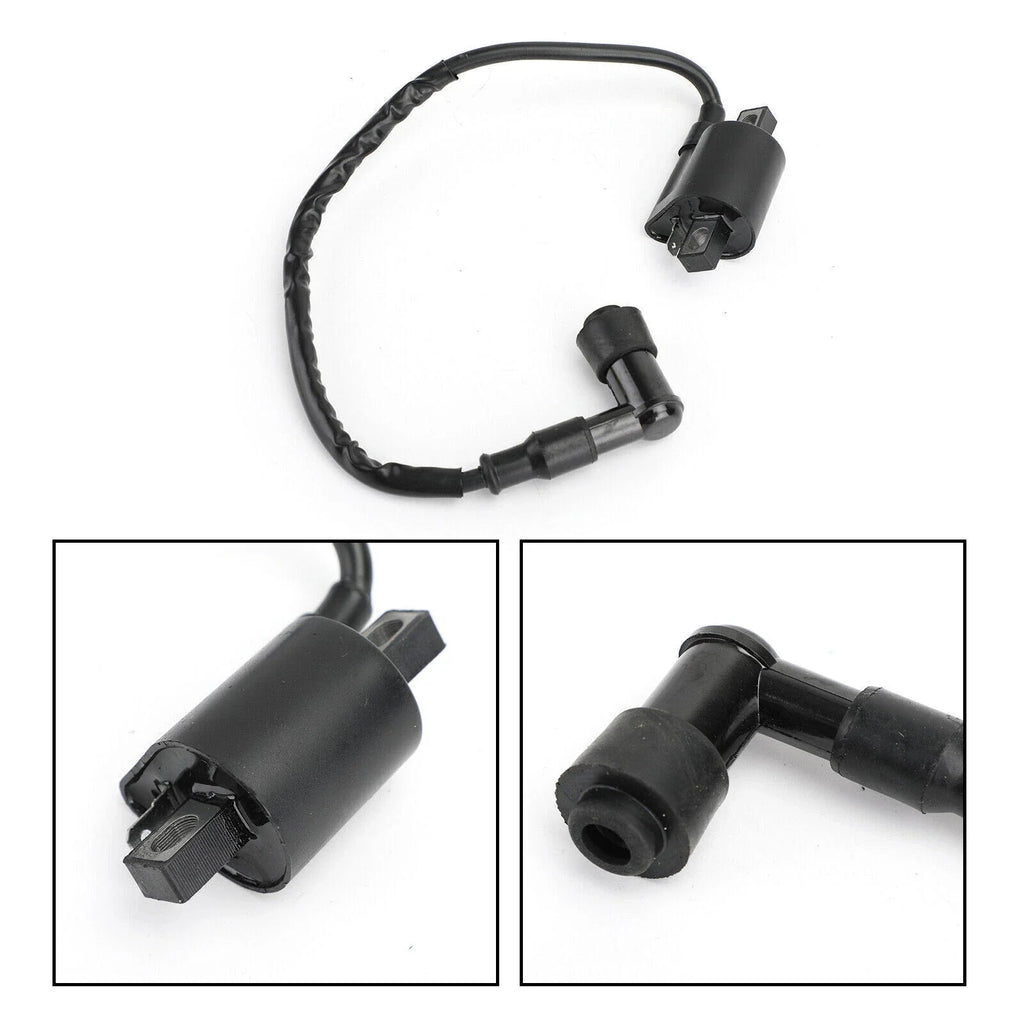 Ignition Coil for 50cc-250cc 110cc T9 (90° Elbow, Cap & Spark Plug Wire)